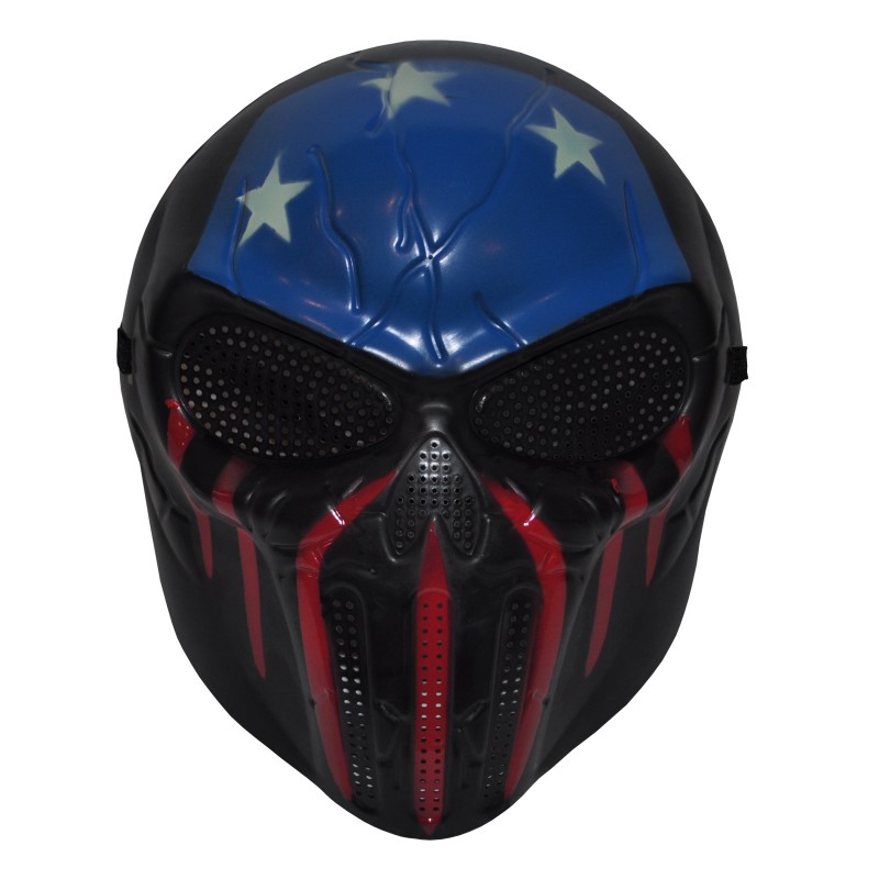 USA Full Face Hockey Halloween Mask (HM30)